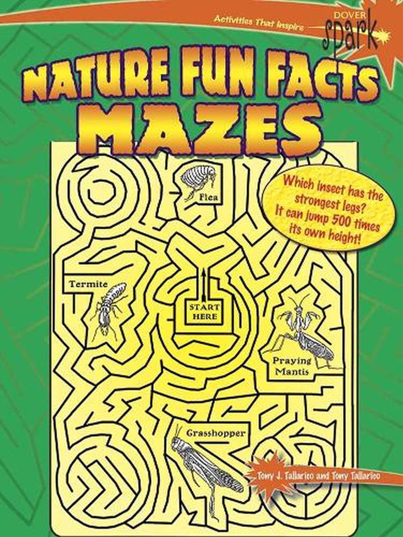 SPARK Nature Fun Facts Mazes/Product Detail/Kids Activity Books
