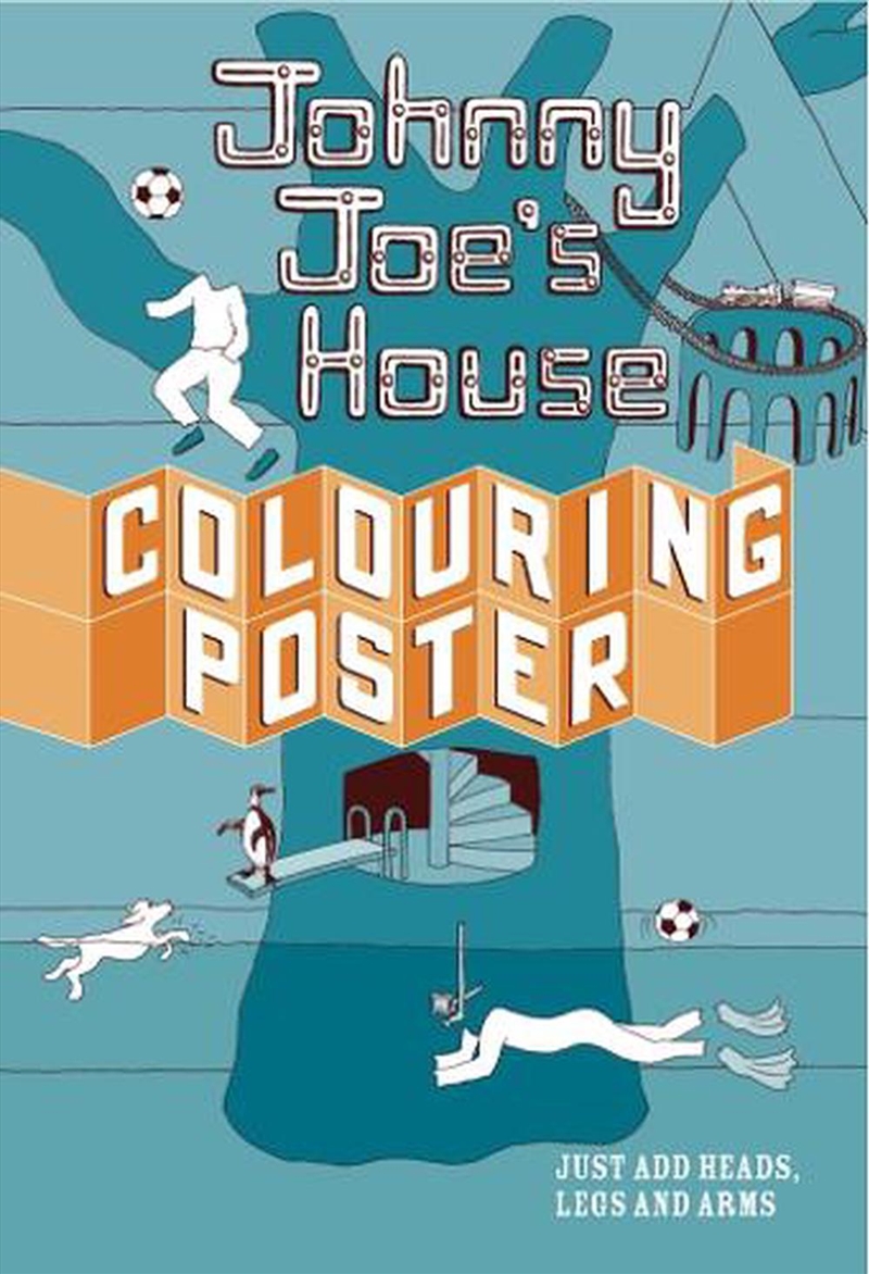 Johnny Joe's House Colouring Poster/Product Detail/Kids Colouring