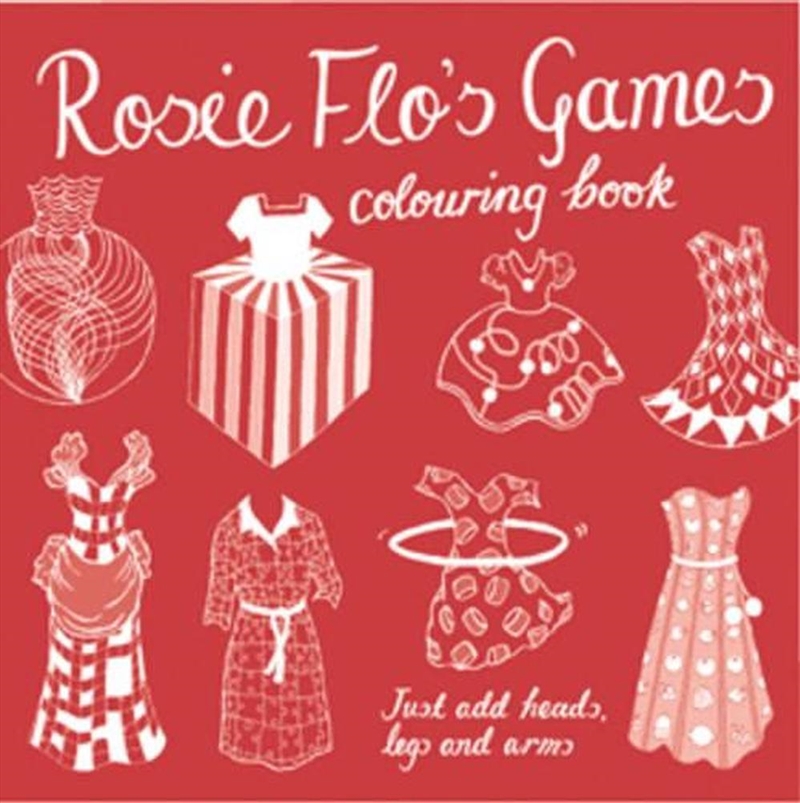 Rosie Flo's Games Colouring Book - red/Product Detail/Kids Colouring