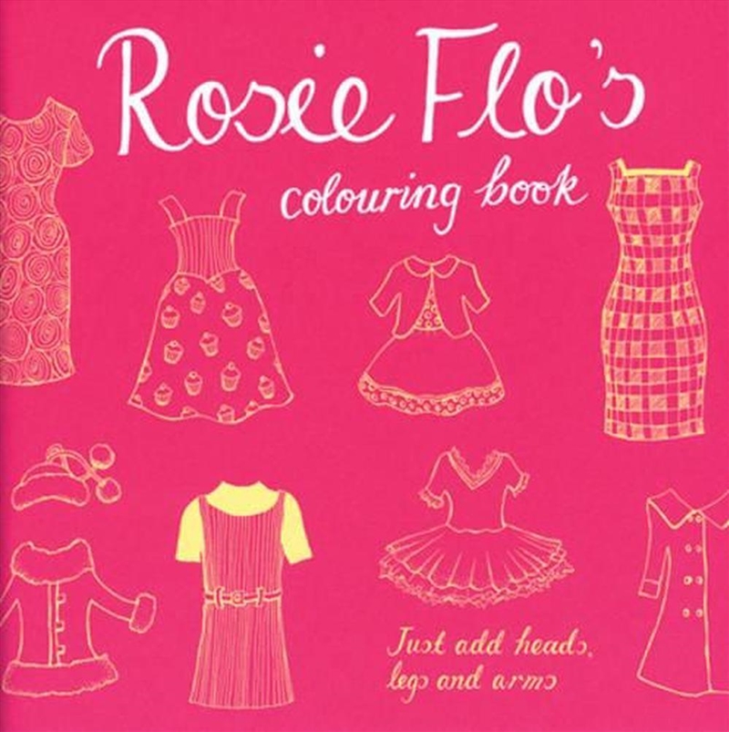 Rosie Flo's Colouring Book - dark pink/Product Detail/Kids Colouring