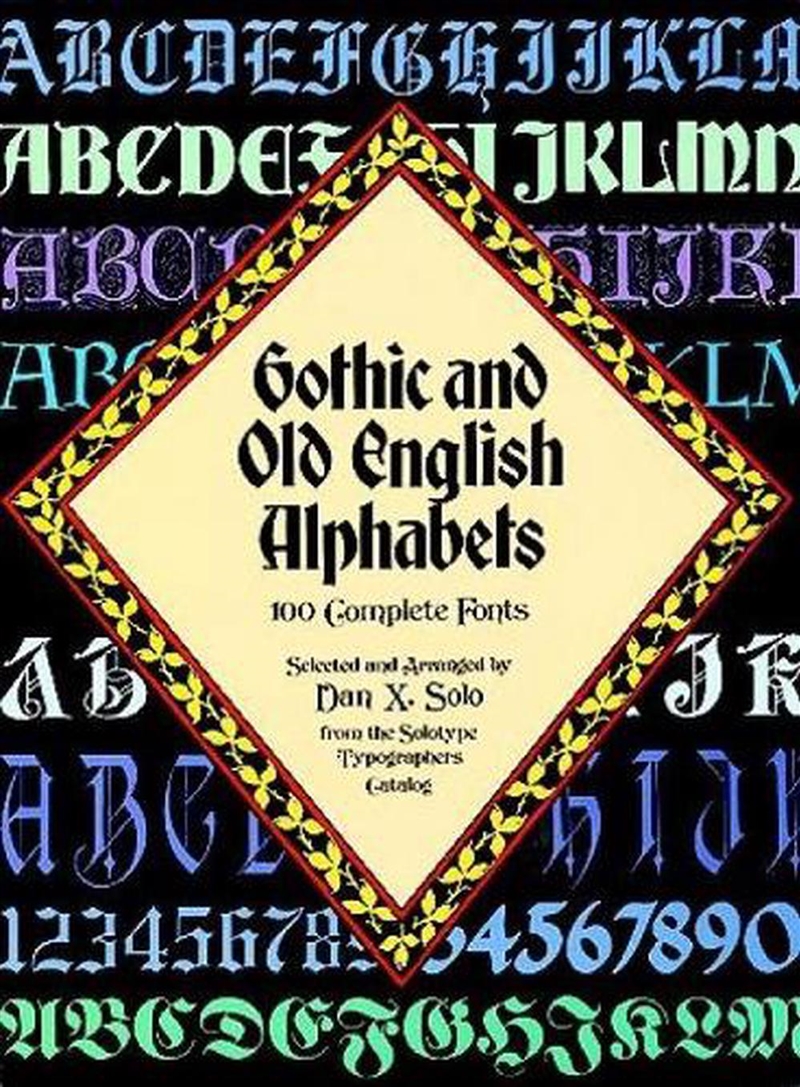 Gothic and Old English Alphabets/Product Detail/Reading