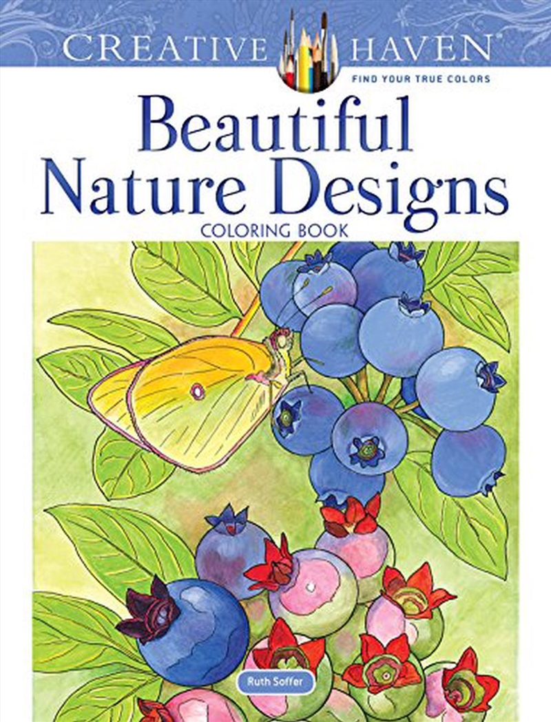 Creative Haven Beautiful Nature Designs Coloring Book/Product Detail/Kids Colouring