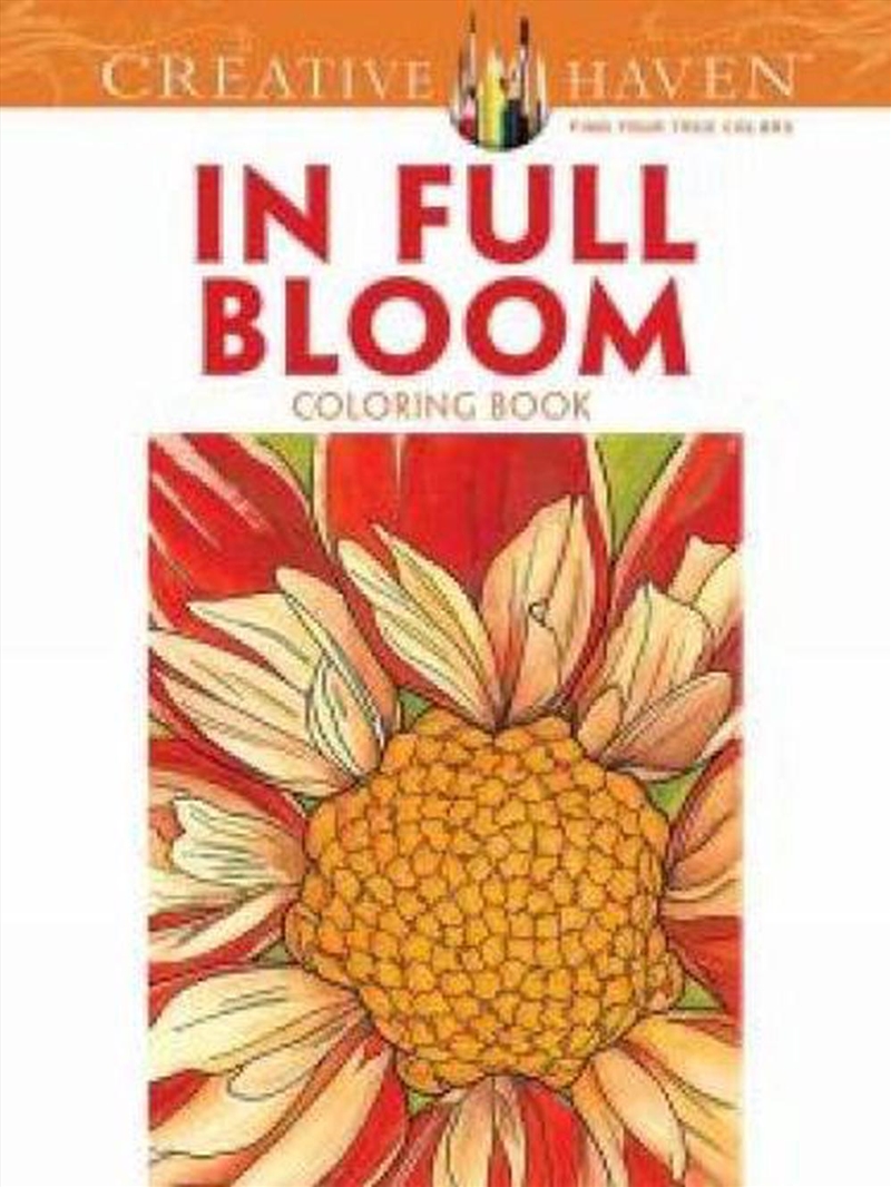 Creative Haven In Full Bloom Coloring Book/Product Detail/Adults Colouring