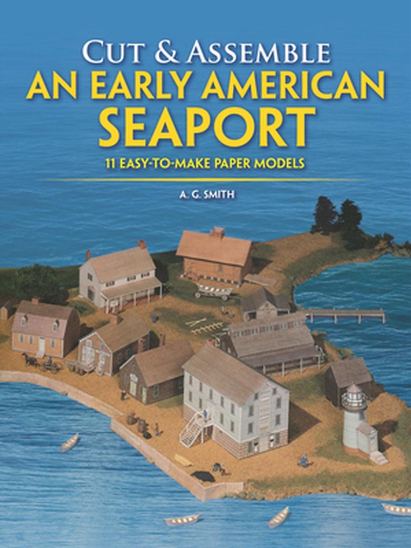 Cut and Assemble an Early American Seaport/Product Detail/Early Childhood Fiction Books