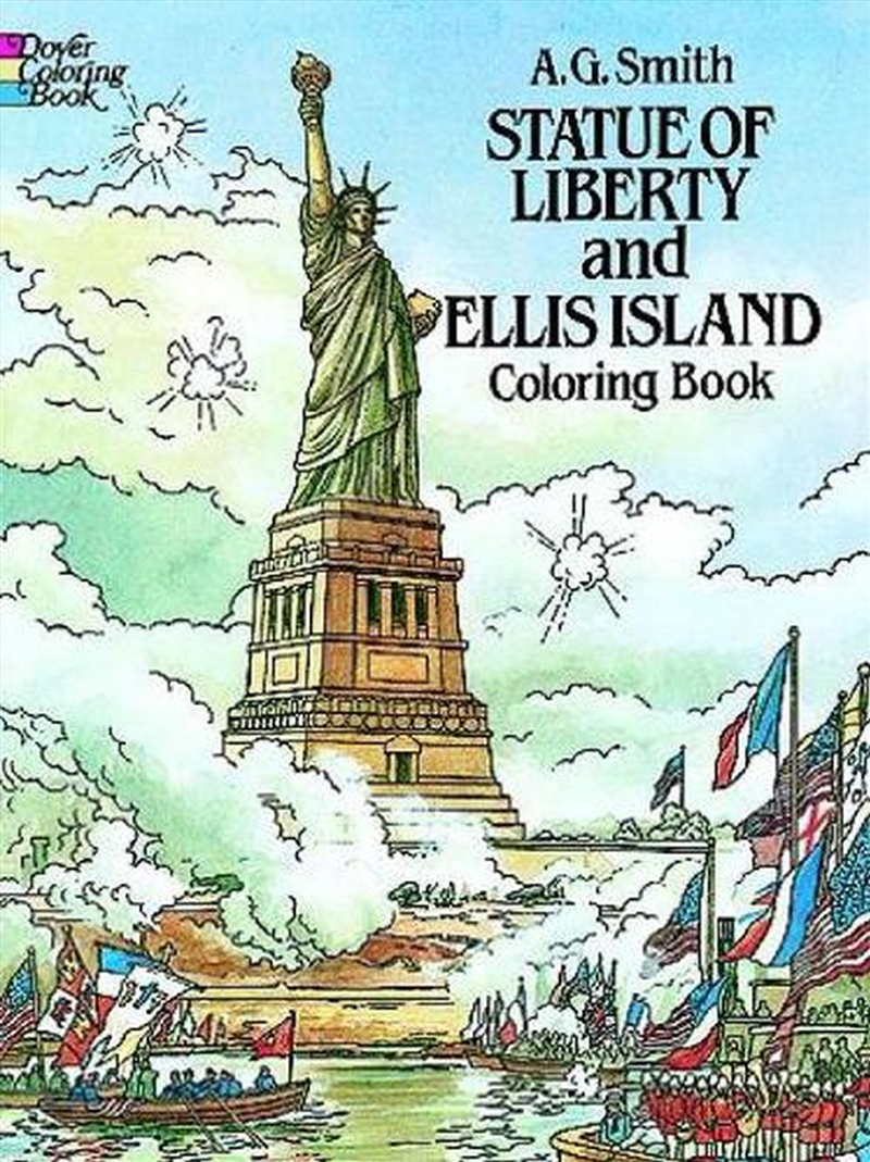 Statue of Liberty and Ellis Island Coloring Book/Product Detail/Kids Colouring