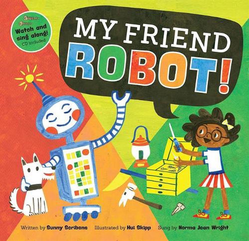 My Friend Robot! (with CD)/Product Detail/Early Childhood Fiction Books