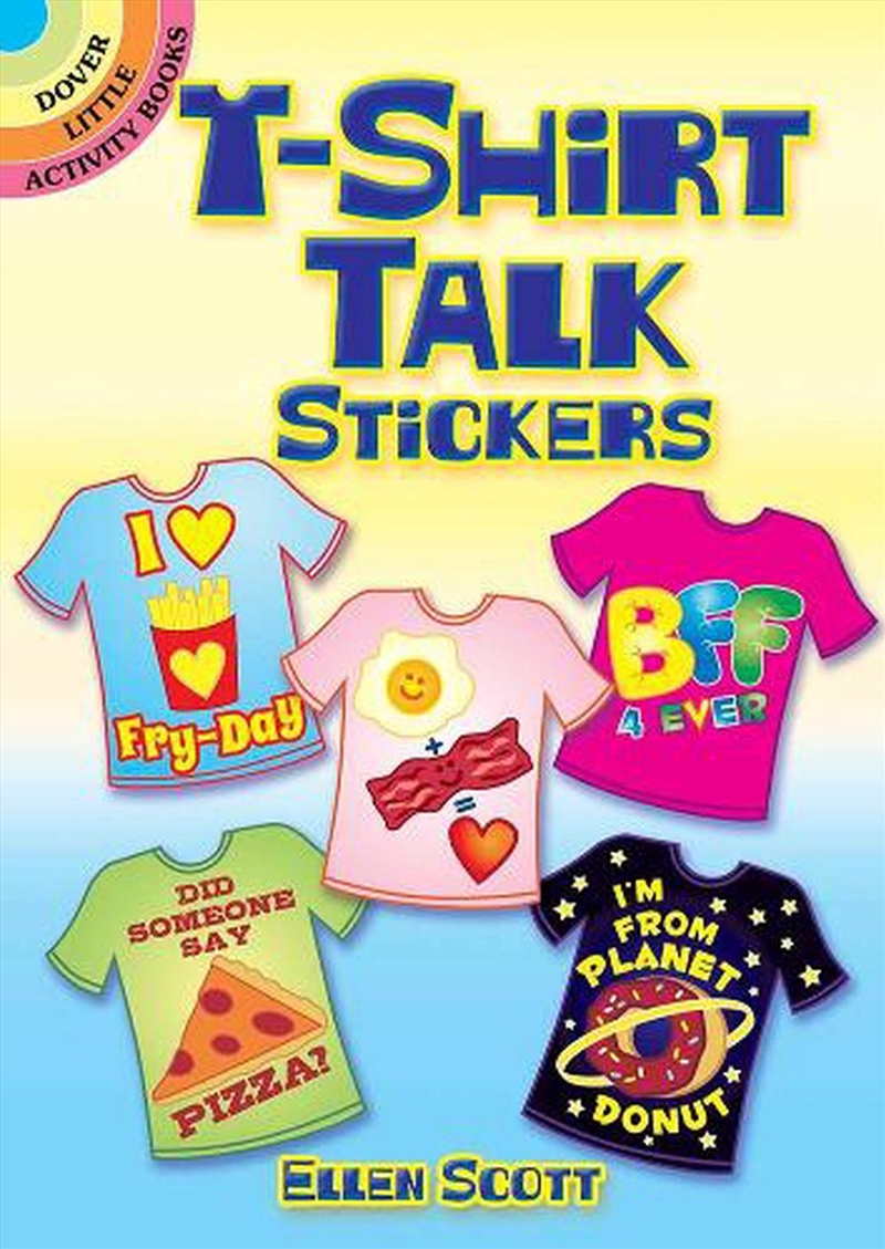 T-Shirt Talk Stickers/Product Detail/Kids Activity Books
