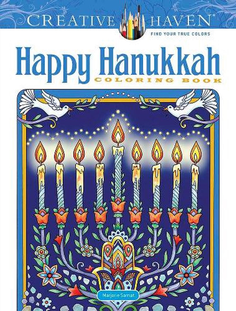 Creative Haven Happy Hanukkah Coloring Book/Product Detail/Crafts & Handiwork