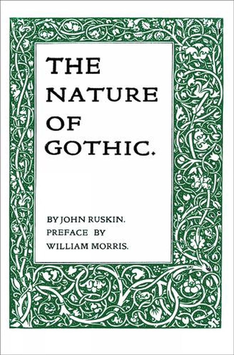 Nature of Gothic/Product Detail/Art