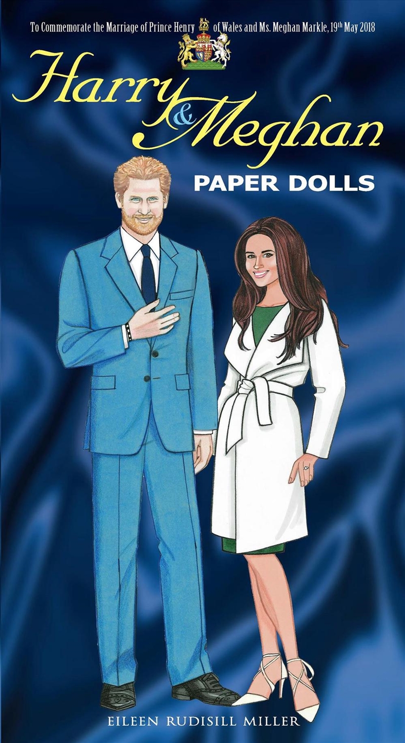 Harry and Meghan Paper Dolls/Product Detail/Kids Activity Books