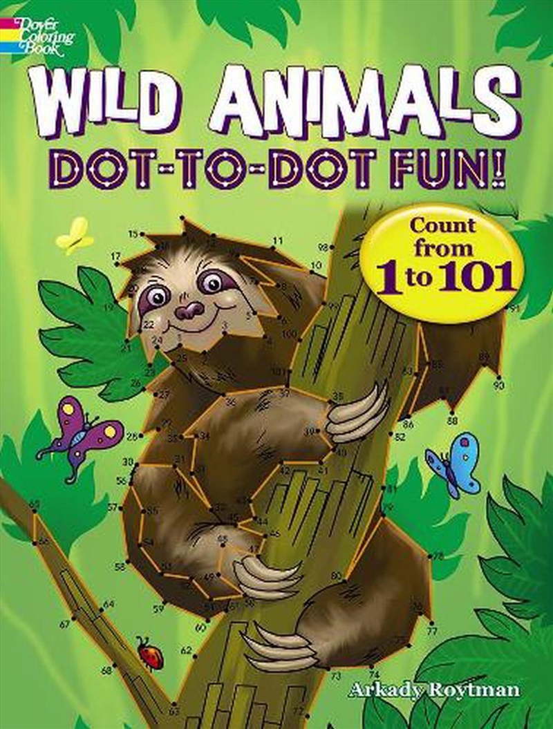 Wild Animals Dot-to-Dot Fun - Count from 1 to 101!/Product Detail/Kids Activity Books