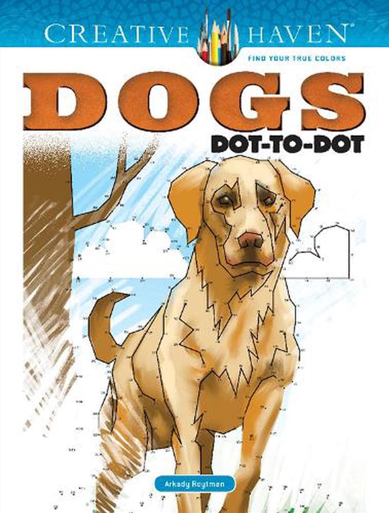 Creative Haven Dogs Dot-to-Dot/Product Detail/Kids Activity Books