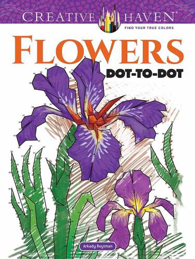 Creative Haven Flowers Dot-to-Dot/Product Detail/Kids Activity Books