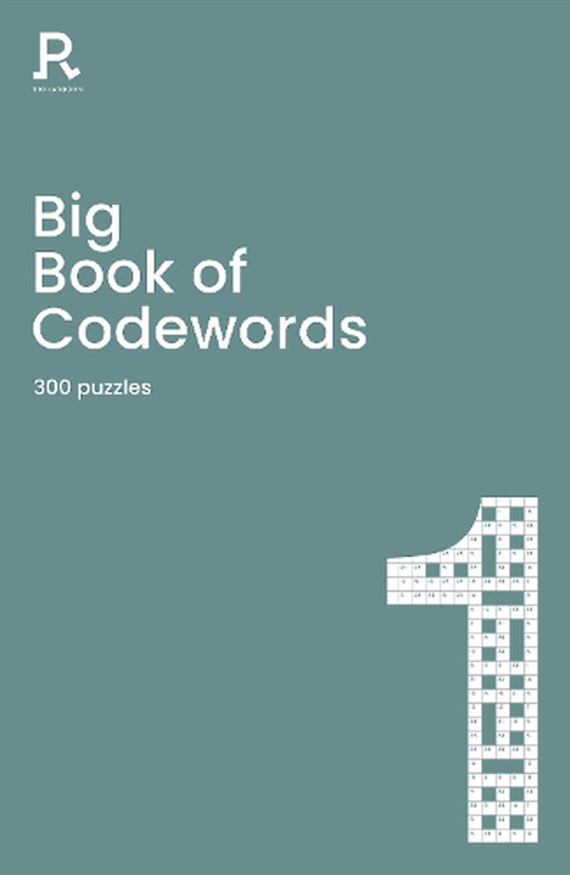 Big Book of Codewords Book 1/Product Detail/Adults Activity Books