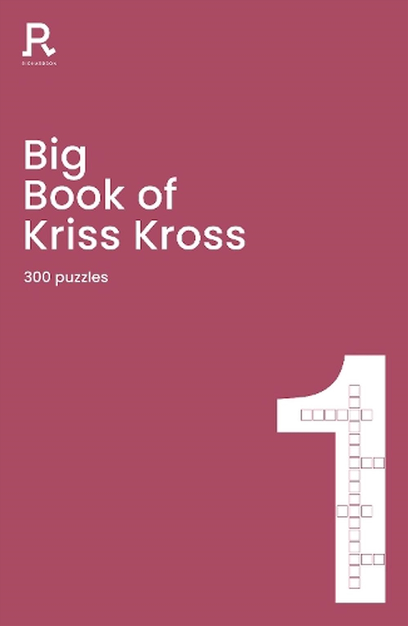 Big Book of Kriss Kross Book 1/Product Detail/Adults Activity Books