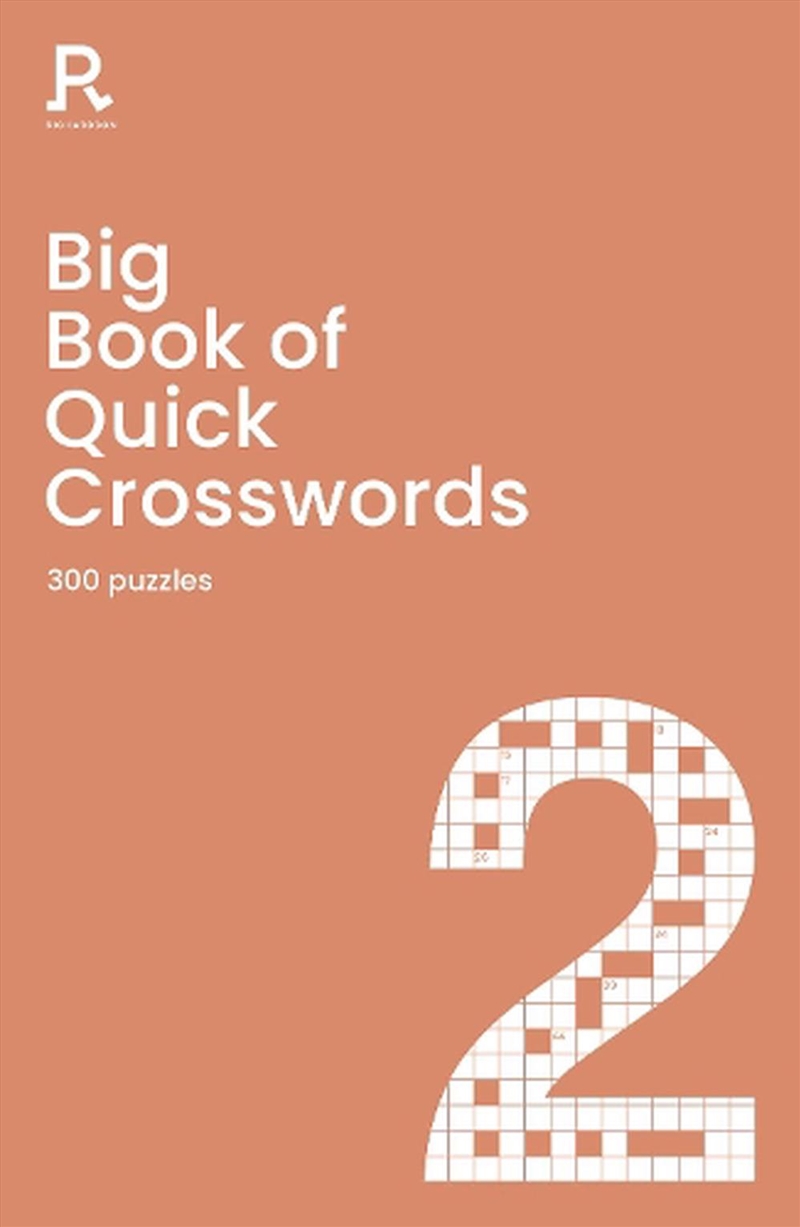 Big Book of Quick Crosswords Book 2/Product Detail/Adults Activity Books