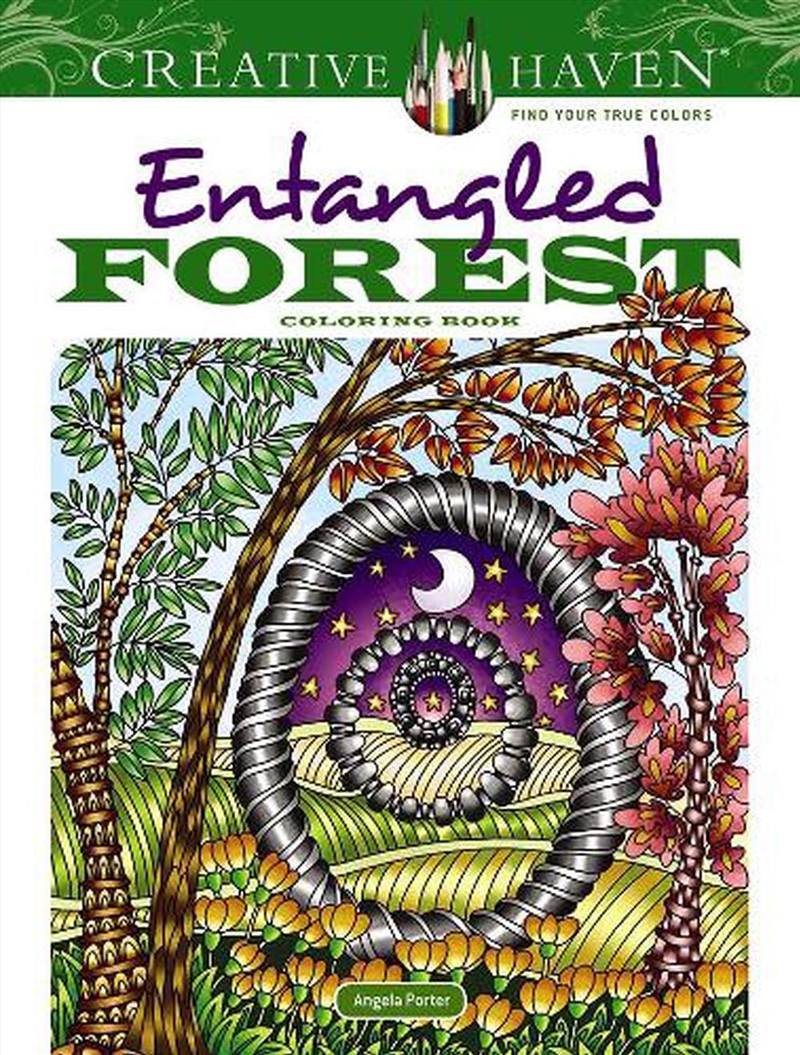 Creative Haven Entangled Forest Coloring Book/Product Detail/Kids Colouring