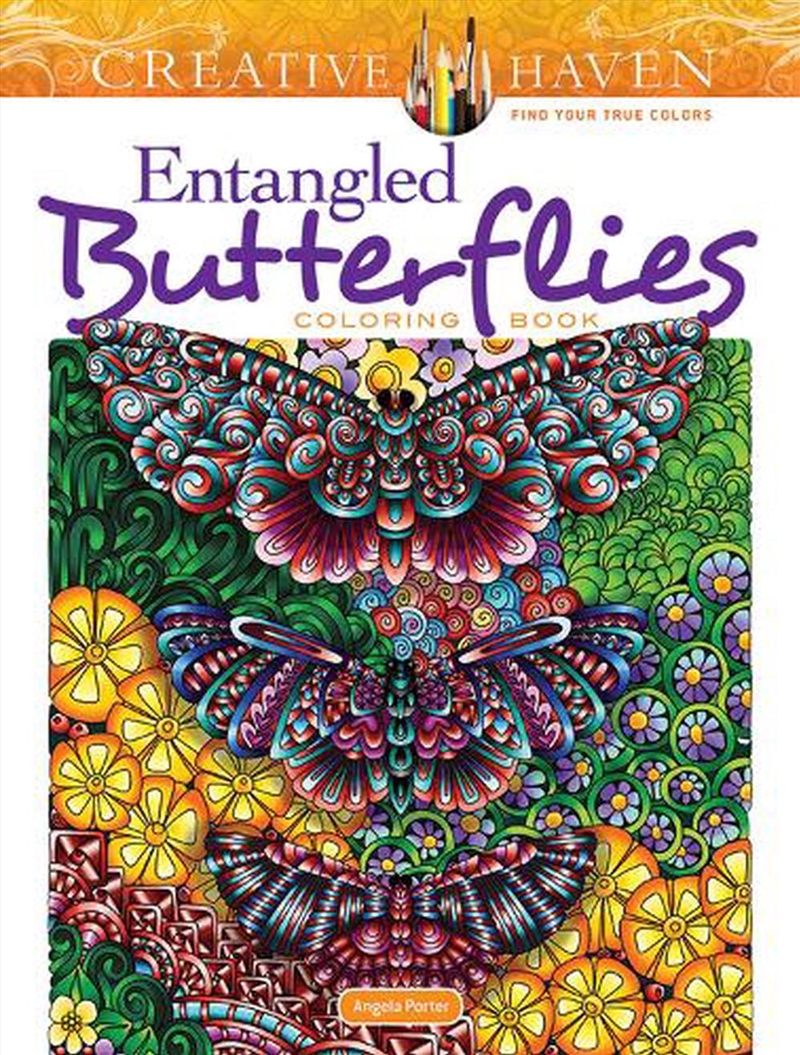 Creative Haven Entangled Butterflies Coloring Book/Product Detail/Kids Colouring