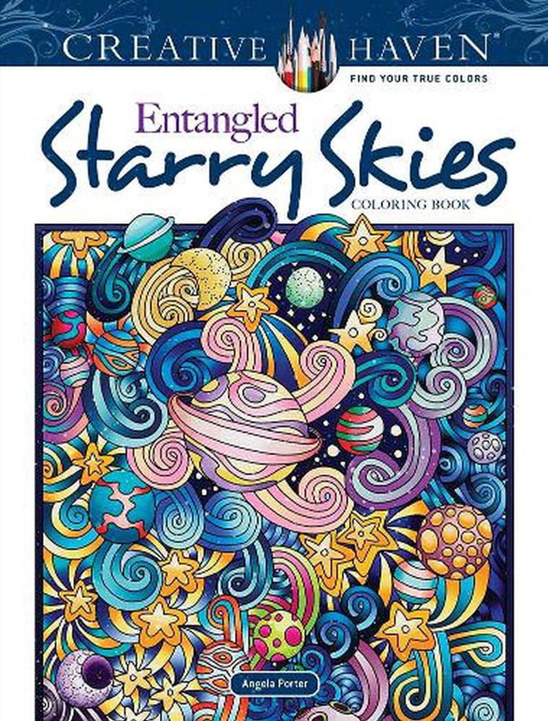 Creative Haven Entangled Starry Skies Coloring Book/Product Detail/Crafts & Handiwork