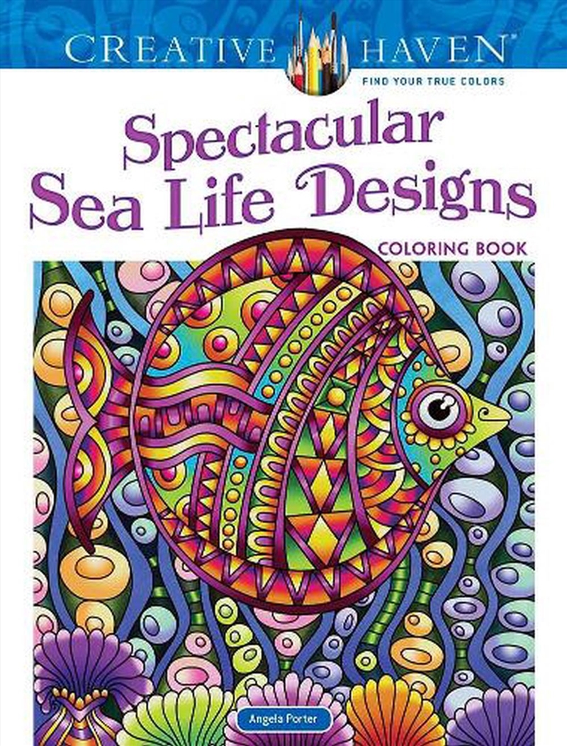 Creative Haven Spectacular Sea Life Designs Coloring Book/Product Detail/Adults Colouring