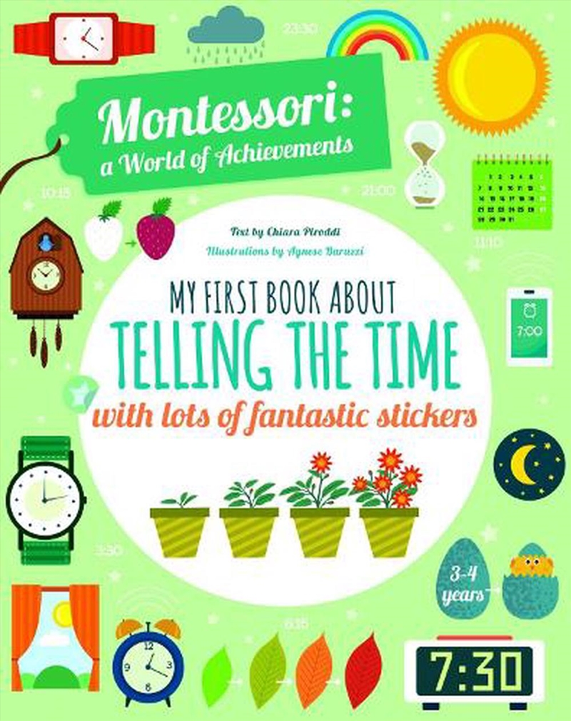 My First Book About Telling Time - Montessori A World of Achievements/Product Detail/Childrens