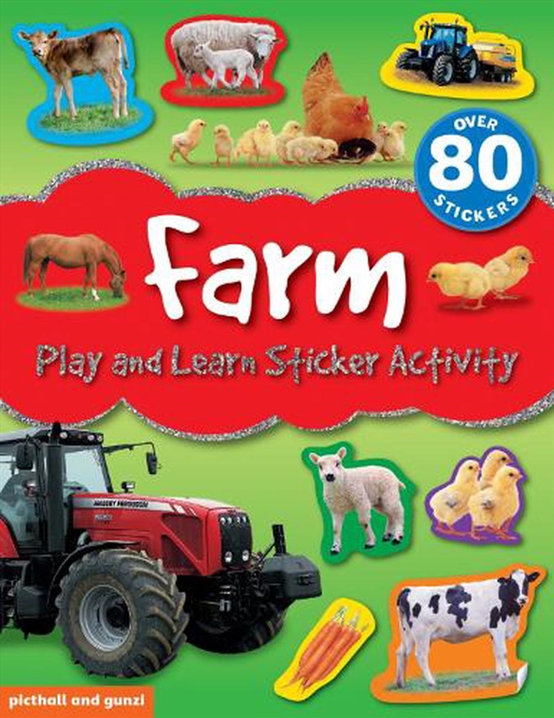 Play and Learn Sticker Activity - Farm/Product Detail/Kids Activity Books