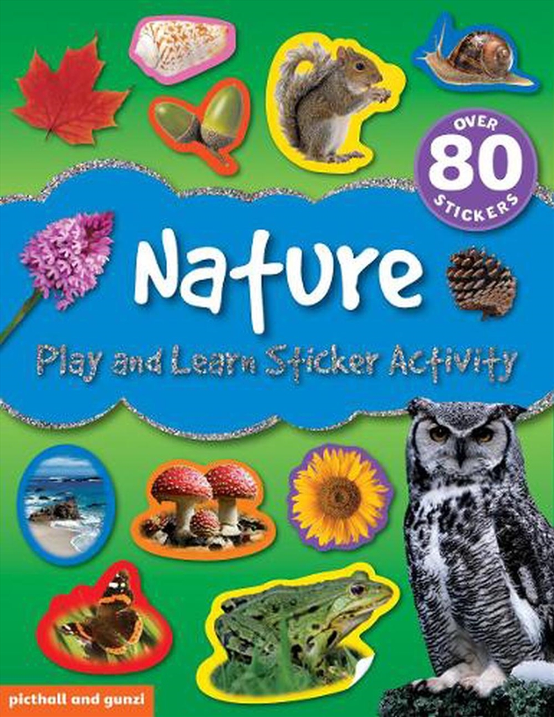 Play and Learn Sticker Activity - Nature/Product Detail/Kids Activity Books