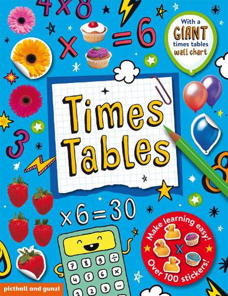 Times Tables Sticker Book/Product Detail/Early Childhood Fiction Books