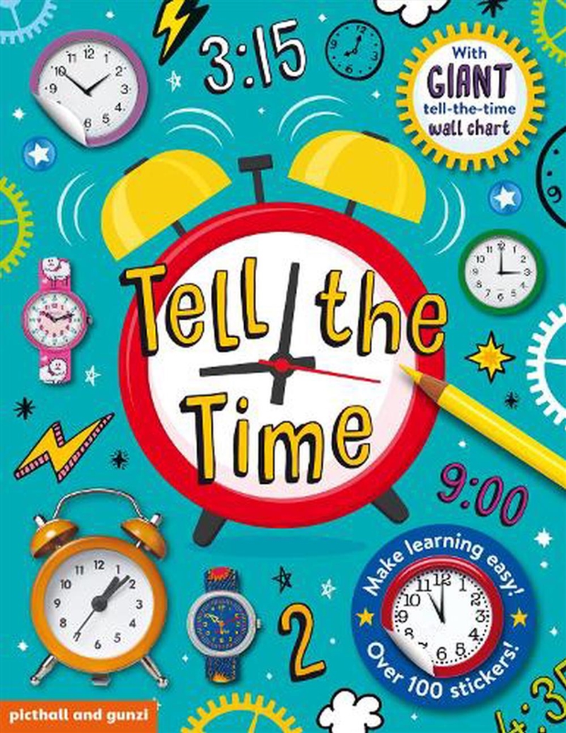 Tell the Time Sticker Book/Product Detail/Early Childhood Fiction Books