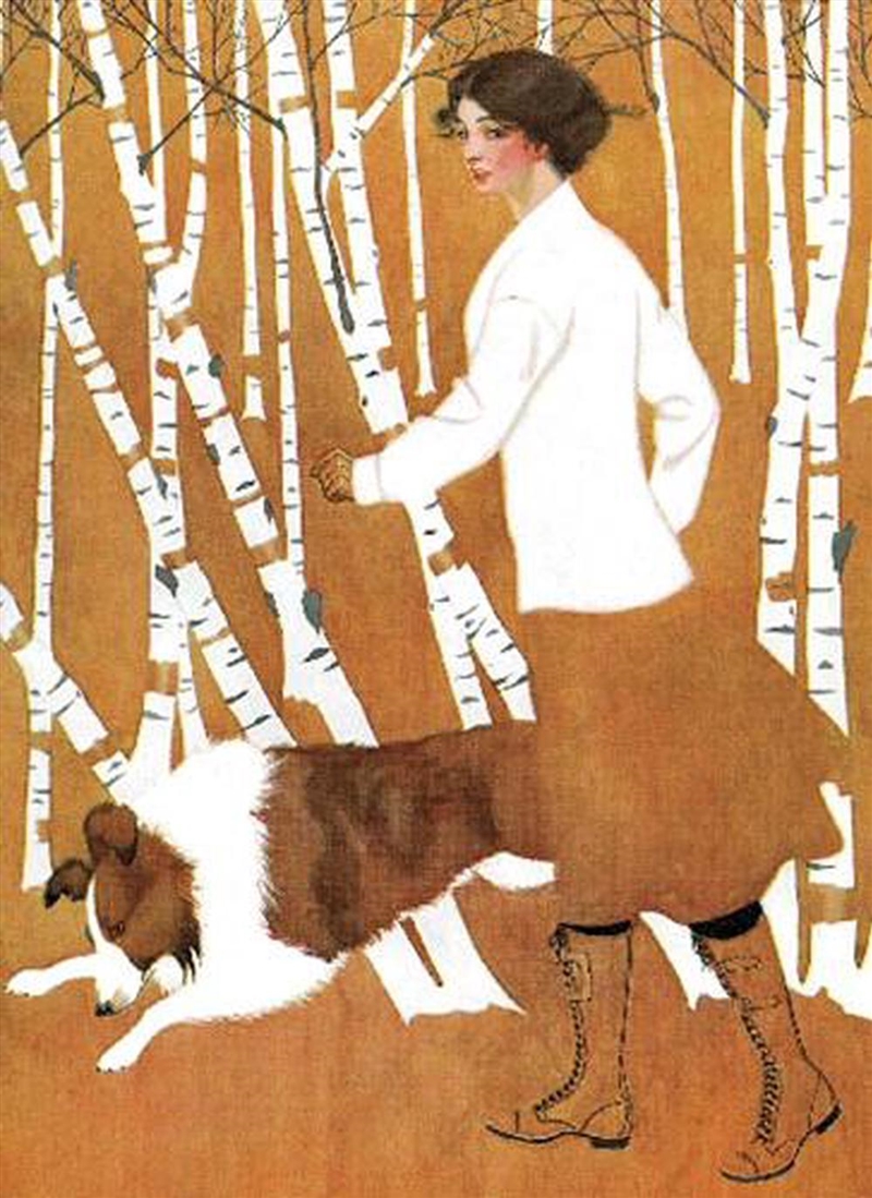 Birches Notebook - Cover Art from Life Magazine, October 28, 1911/Product Detail/Notebooks & Journals