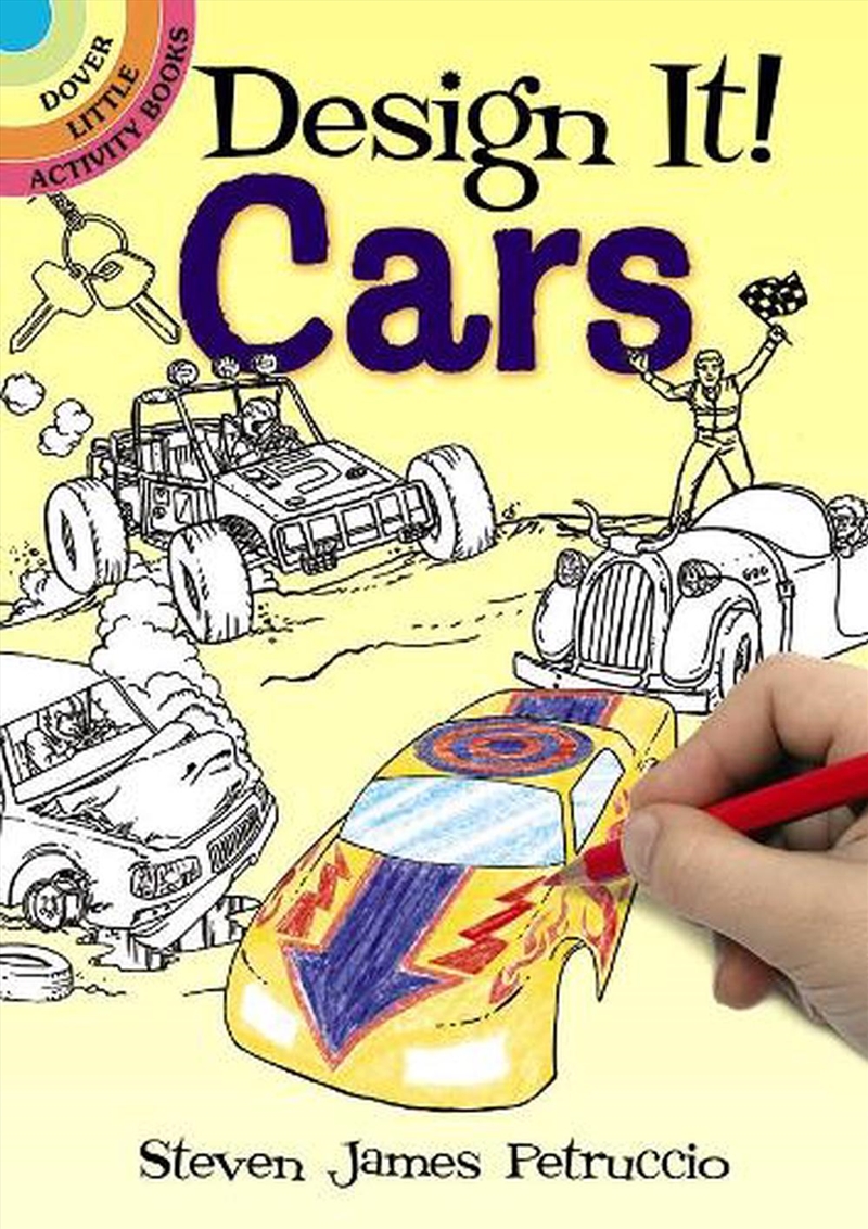 Design It! CARS/Product Detail/Kids Activity Books