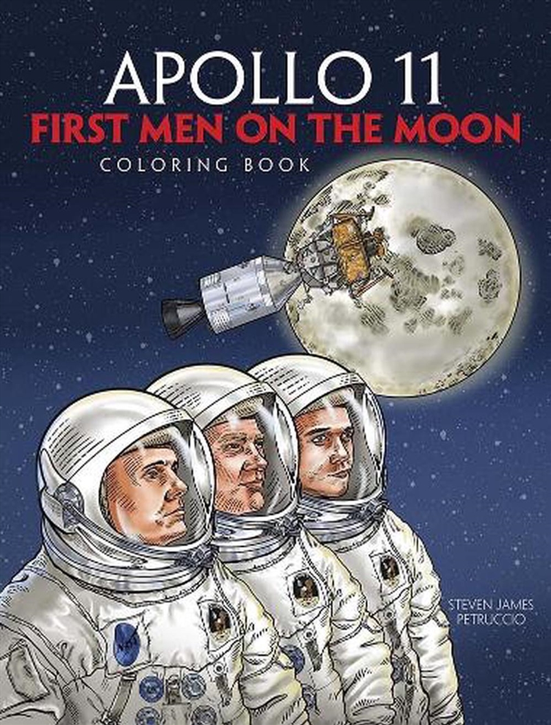 Apollo 11 - First Men on the Moon Coloring Book/Product Detail/Kids Colouring
