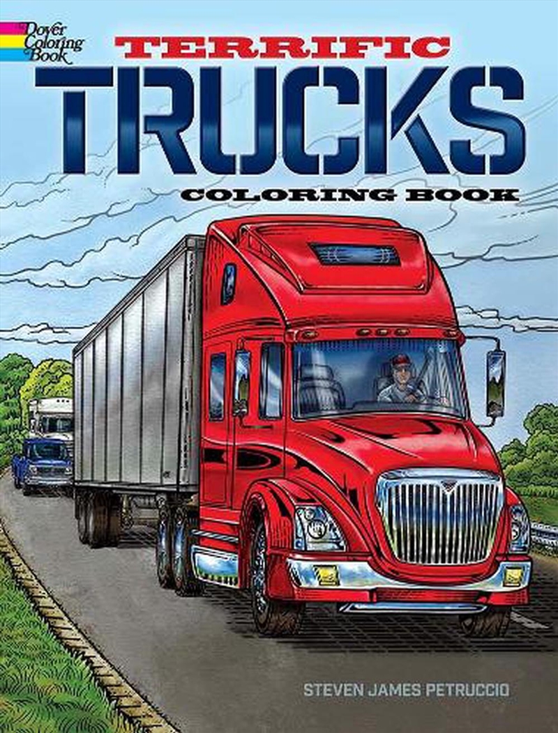 Terrific Trucks Coloring Book/Product Detail/Kids Colouring