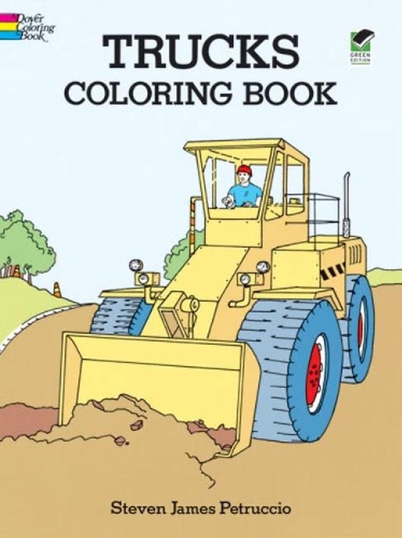 Trucks Coloring Book/Product Detail/Kids Colouring