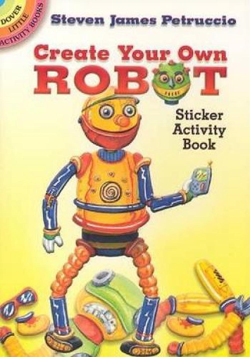 Create Your Own Robot Sticker Activity Book/Product Detail/Kids Activity Books