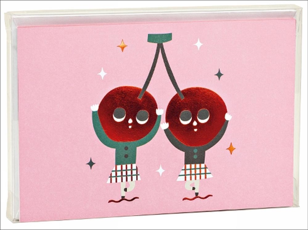 Cherry Dancers - Big Notecard Set/Product Detail/Stationery