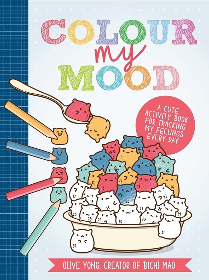 Colour My Mood - A Cute Activity Book for Tracking My Feelings Every Day/Product Detail/Kids Activity Books