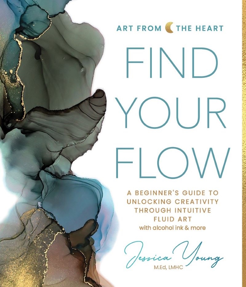 Find Your Flow - A Beginner's Guide to Unlocking Creativity through Intuitive Fluid Art with Alcohol/Product Detail/Art
