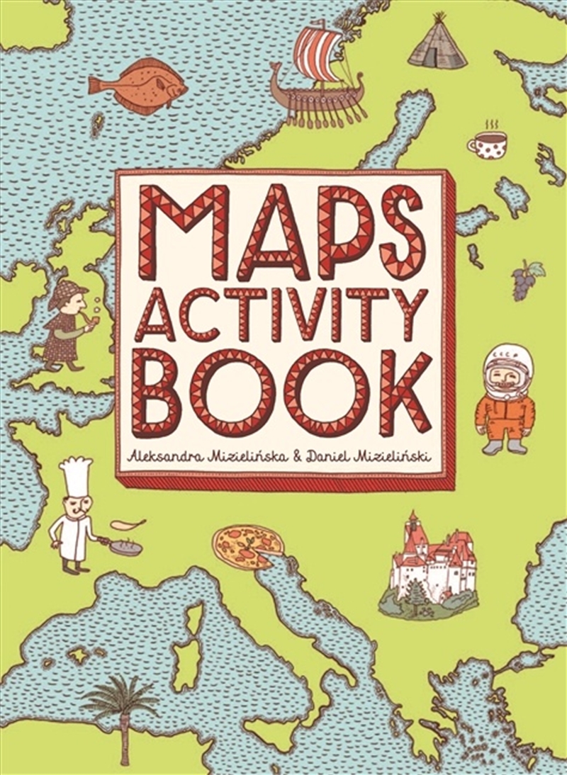 Maps Activity Book/Product Detail/Kids Activity Books