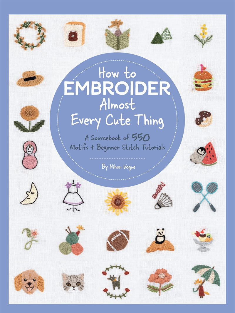 How To Embroider Almost Every Cute Thing/Product Detail/Crafts & Handiwork