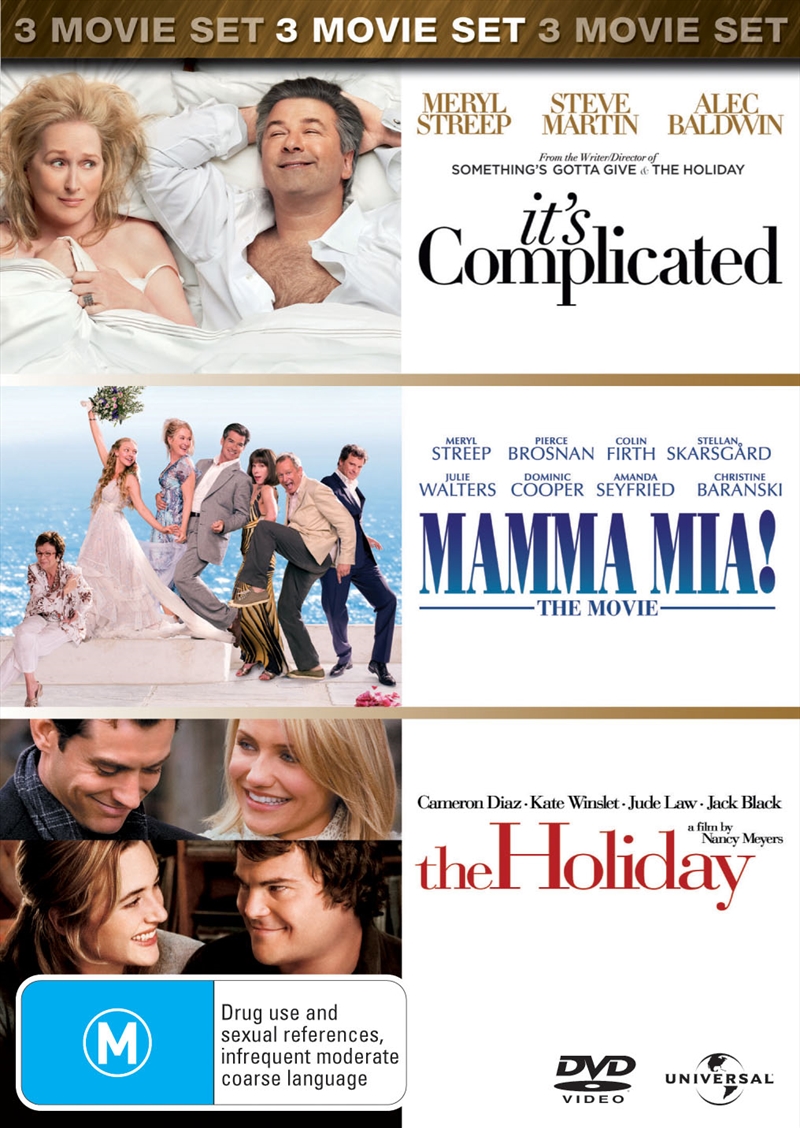 It's Complicated / Mamma Mia / The Holiday/Product Detail/Comedy