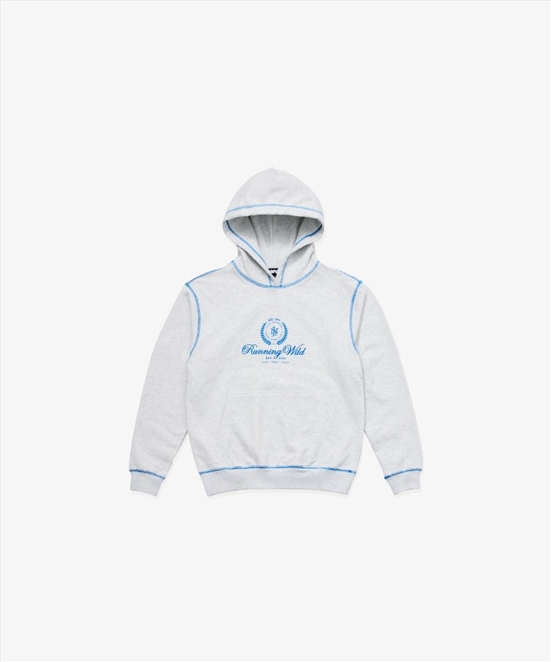 Bts Jin - Happy Pop-Up : Running Wild To Happiness Official Md Hoodie L/Product Detail/KPOP Merch