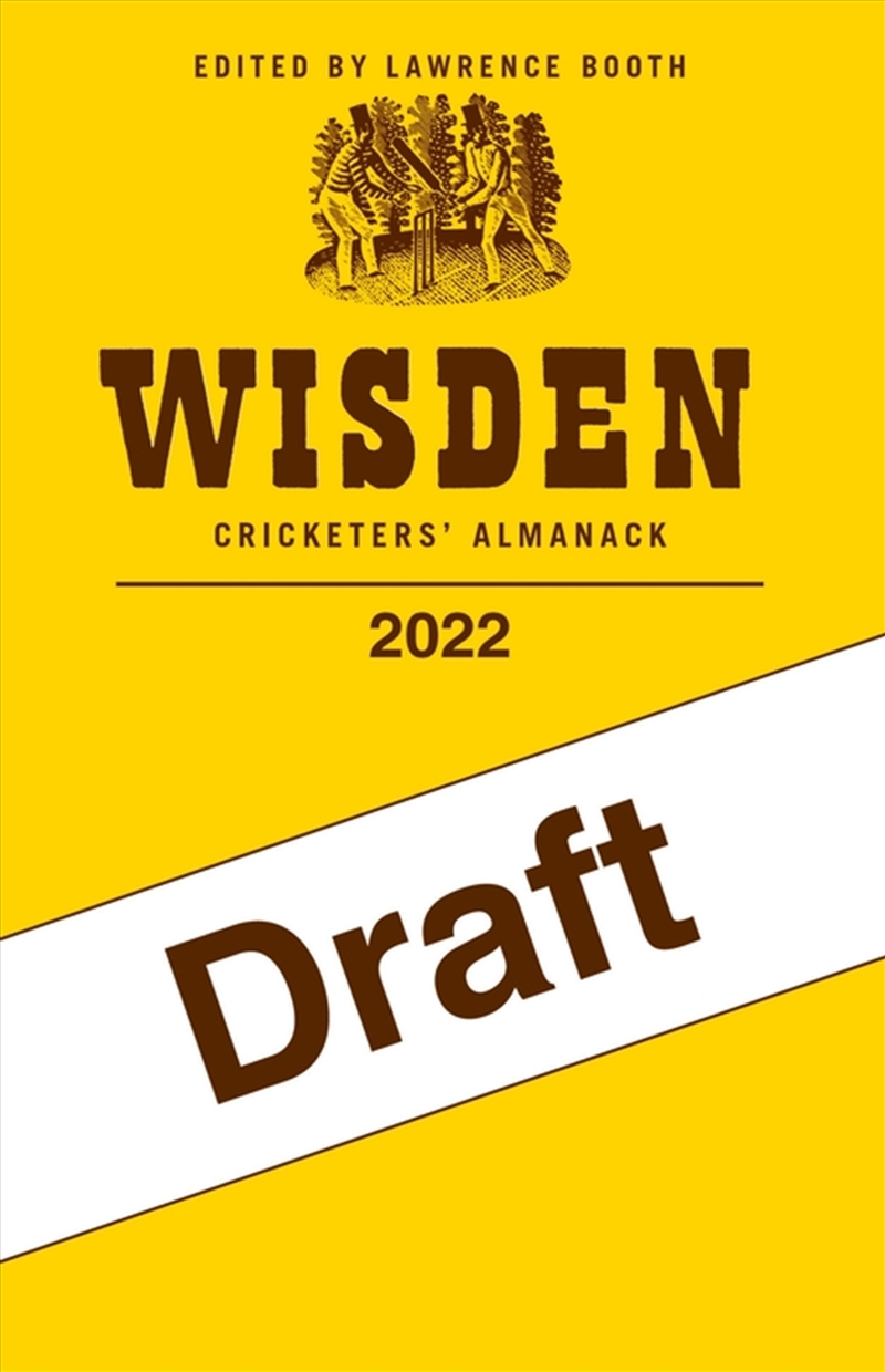 Wisden Cricketers' Almanack 2022/Product Detail/Sport & Recreation
