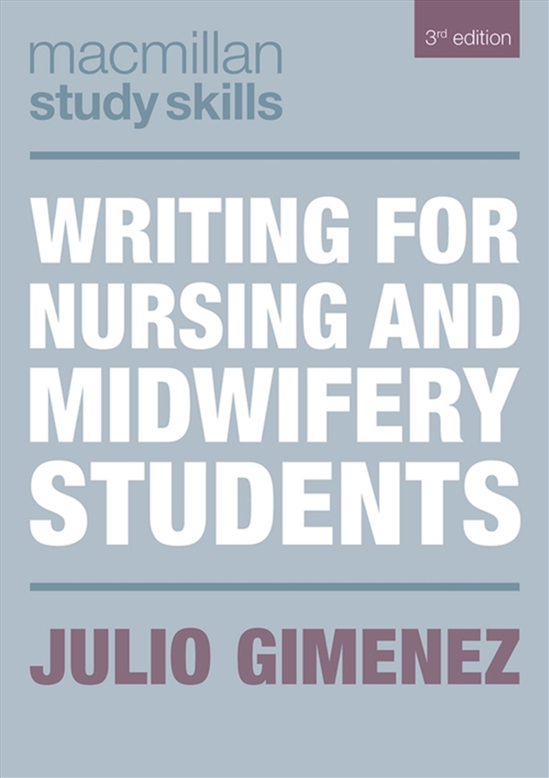 Writing For Nursing And Midwifery Students/Product Detail/Language & Linguistics