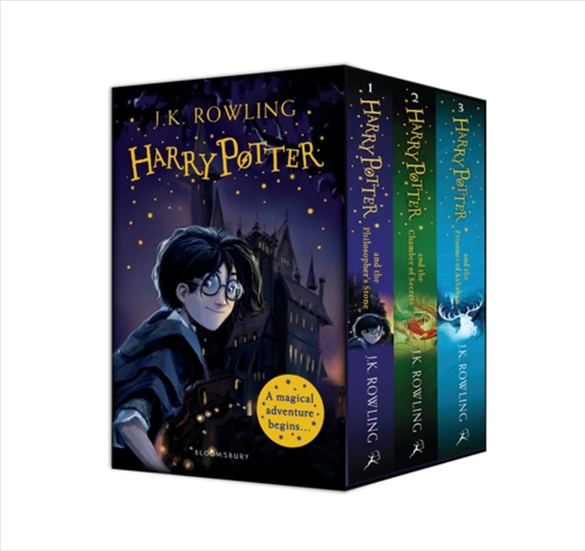 Harry Potter 1-3 Box Set: A Magical Adventure Begins/Product Detail/Childrens Fiction Books