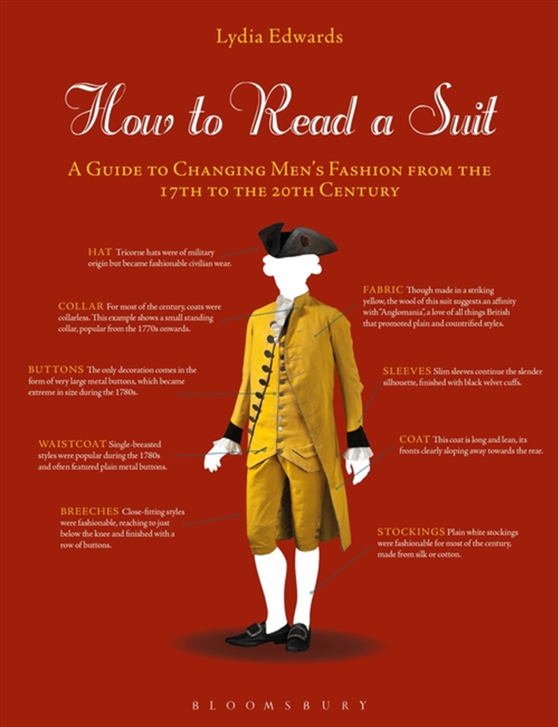 How To Read A Suit: A Guide To Changing Men's Fashion From The 17th To The 20th Century/Product Detail/Society & Culture