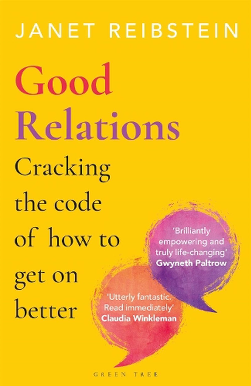 Good Relations: Cracking The Code Of How To Get On Better/Product Detail/Family & Health