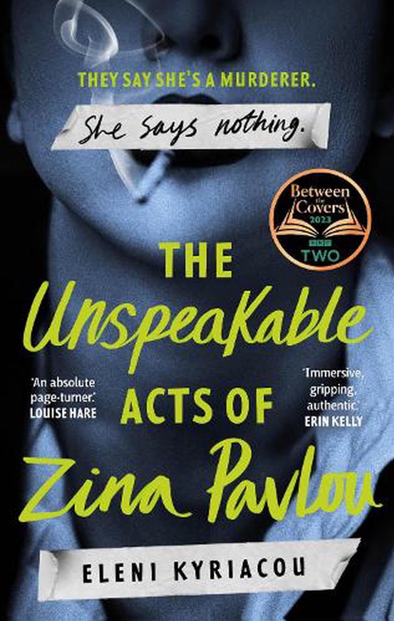 The Unspeakable Acts Of Zina Pavlou/Product Detail/Crime & Mystery Fiction