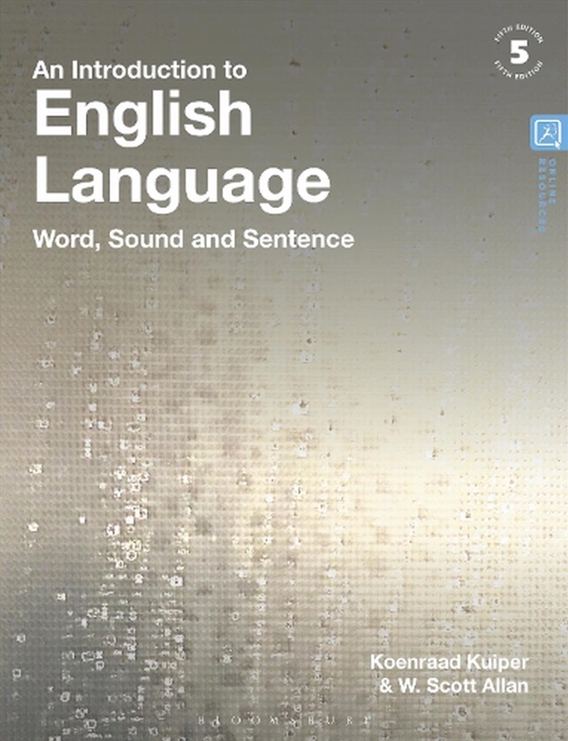 An Introduction To English Language: Word, Sound And Sentence/Product Detail/Language & Linguistics