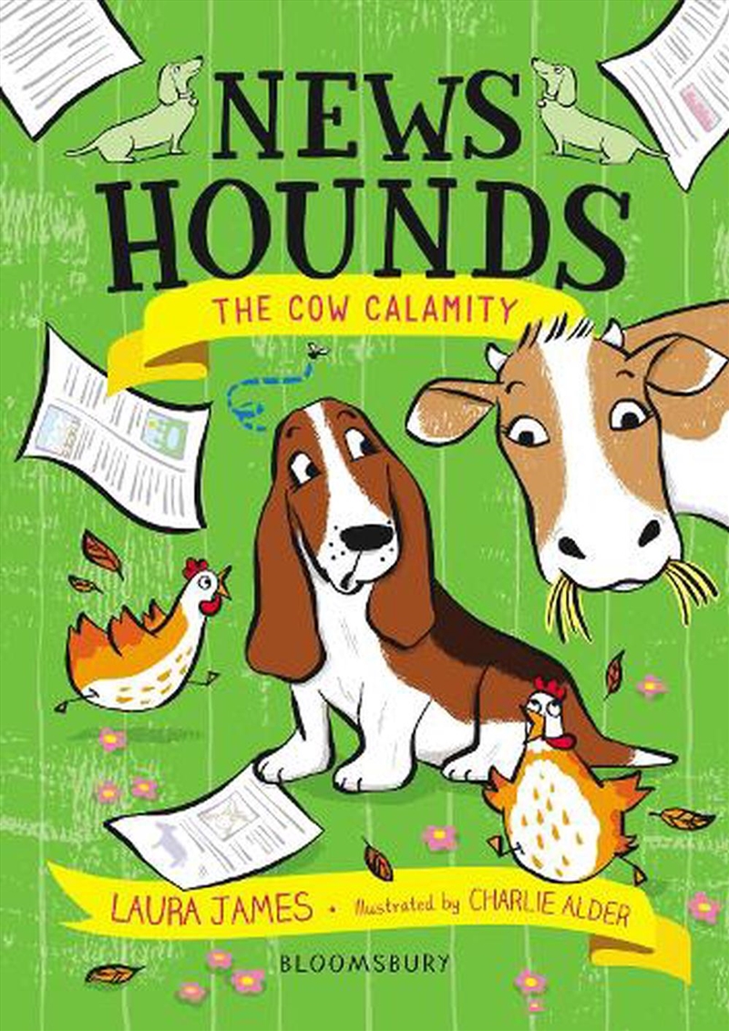 News Hounds: The Cow Calamity/Product Detail/Childrens Fiction Books